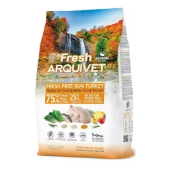Karma Półmiękka ARQUIVET FRESH 75% Mięsa Indyk Ryba10 kg