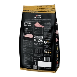 Karma Pan Mięsko Indyk z Bażantem 3 kg