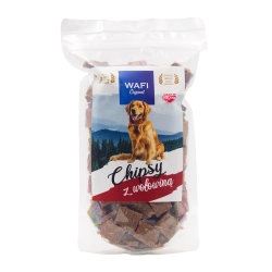 WAFI Chipsy z Wołowiną 500g Przysmak dla psa