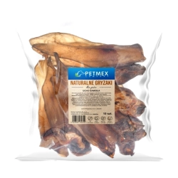 Naturalny Gryzak Ucho Bawoła 10 szt Petmex