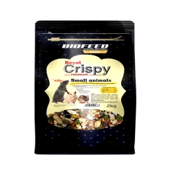 Pokarm dla małych gryzoni chomika myszy szczura Royal Crispy 2 kg