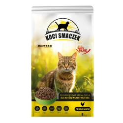 Karma dla kota Koci Smaczek z kurczakiem 5 kg Biofeed