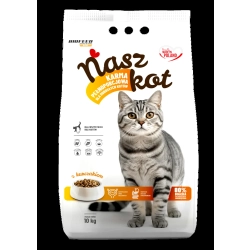Karma dla kota Nasz Kot z kurczakiem 10 kg Biofeed