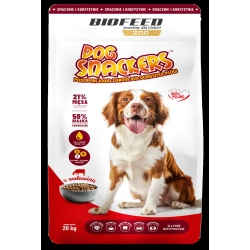 karma dla psa DOG SNACKERS Adult z Wołowiną 20 kg