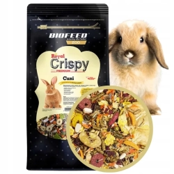 Karma Pokarm dla królika króliczka Biofeed Royal Crispy Premium 2 kg