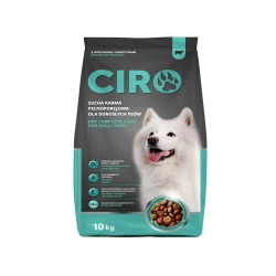 Sucha karma dla psa CIRO z wołowiną 10 kg
