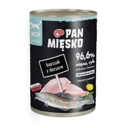 PAN MIĘSKO KURCZAK Z DORSZEM 400g