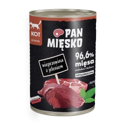 PAN MIĘSKO WIEPRZOWINA Z JELENIEM 400g