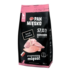 Karma dla kota Pan Mięsko Kurczak z królikiem kocięta 1,6 kg XS