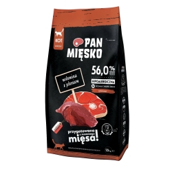 Karma dla kota Pan Mięsko Wołowina z Jeleniem 1,6 kg M