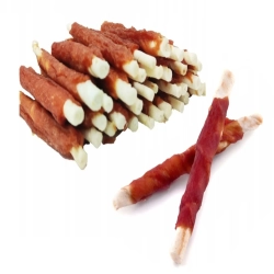 Przysmak dla psa Pałeczki Wołowe z Kaczką 500g0g