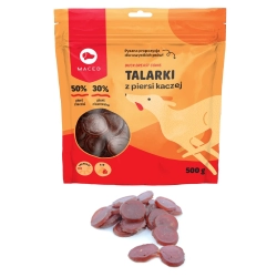 Przysmak dla psa MACED Talarki z piersi kaczej 500g
