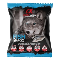 Przysmak w kostkach dla psa RYBA 50g ALPHA SPIRIT