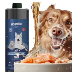 Olej z łososia Norweskiego dla psa i kota Animille Premium Care