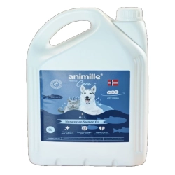 Olej z łososia Norweskiego dla psa i kota Animille Premium Care 5 L