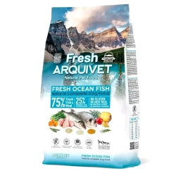 Karma Półwilgotna ARQUIVET FRESH 75% Mięsa Ryba Kurczak 2,5 kg