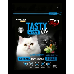 Karma dla kota Tasty Cats Life Kurczak Łosoś 600g